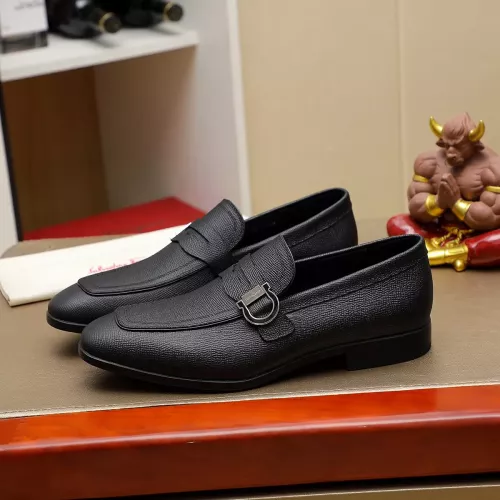 Salvatore Ferragamo Leather Shoes For Men #1330793 $108.00 USD, Wholesale Replica Salvatore Ferragamo Leather Shoes