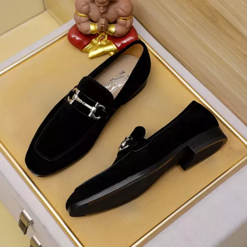 Salvatore Ferragamo Leather Shoes For Men #1330804 $108.00 USD, Wholesale Replica Salvatore Ferragamo Leather Shoes