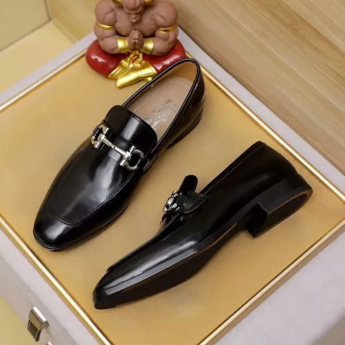 Salvatore Ferragamo Leather Shoes For Men #1330807 $108.00 USD, Wholesale Replica Salvatore Ferragamo Leather Shoes