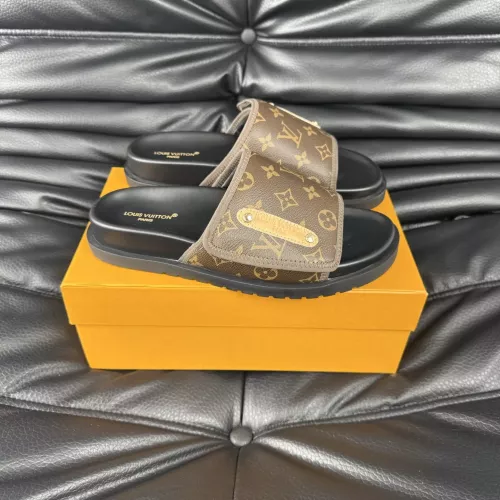 Louis Vuitton Slippers For Men #1330836 $56.00 USD, Wholesale Replica Louis Vuitton Slippers