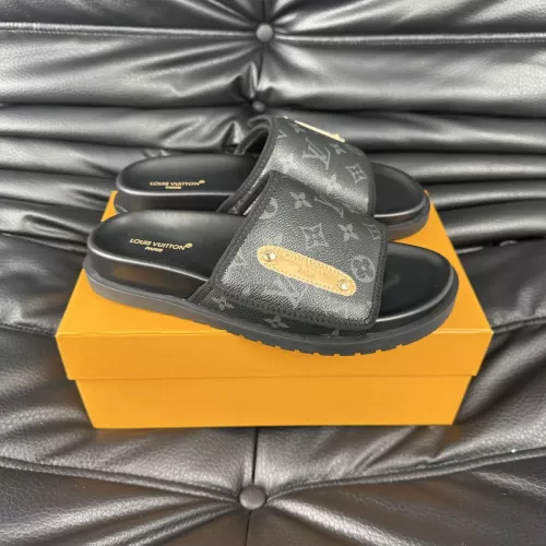 Louis Vuitton Slippers For Men #1330837 $56.00 USD, Wholesale Replica Louis Vuitton Slippers