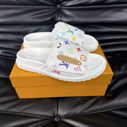 Louis Vuitton Slippers For Men #1330838 $56.00 USD, Wholesale Replica Louis Vuitton Slippers