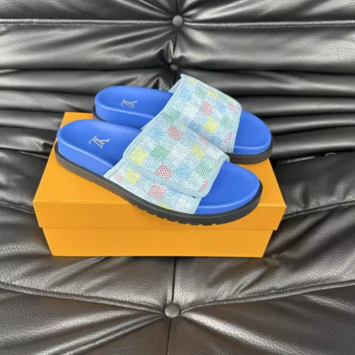 Louis Vuitton Slippers For Men #1330842 $56.00 USD, Wholesale Replica Louis Vuitton Slippers