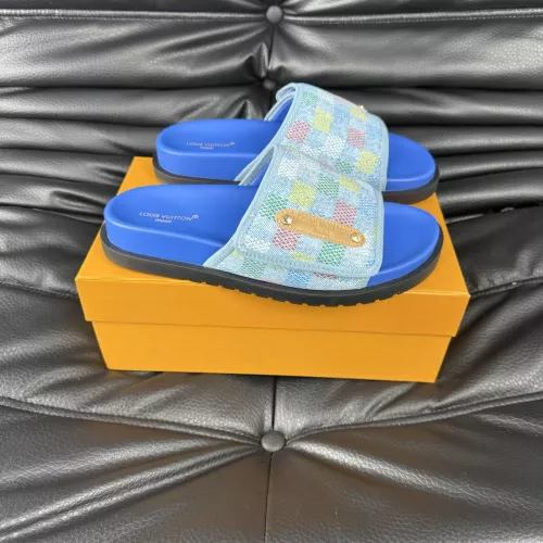 Louis Vuitton Slippers For Men #1330843 $56.00 USD, Wholesale Replica Louis Vuitton Slippers