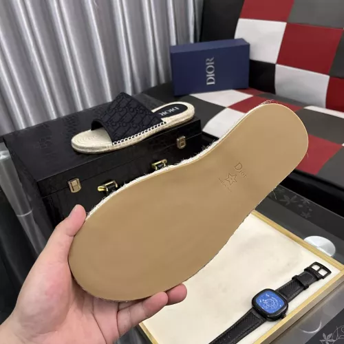 Replica Christian Dior Slippers For Men #1330845 $60.00 USD for Wholesale