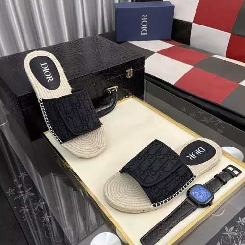 Christian Dior Slippers For Men #1330847 $60.00 USD, Wholesale Replica Christian Dior Slippers