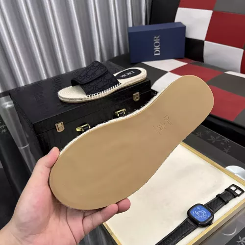 Replica Christian Dior Slippers For Men #1330847 $60.00 USD for Wholesale