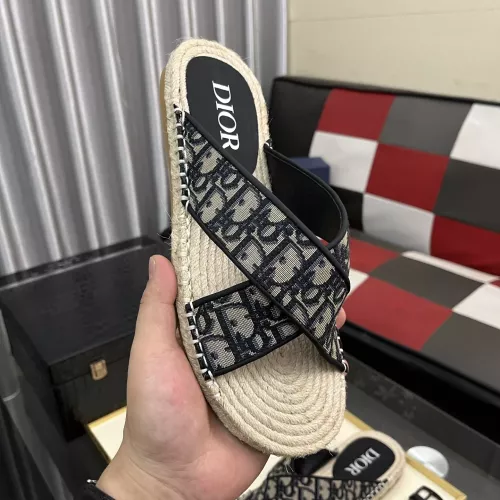 Replica Christian Dior Slippers For Men #1330848 $60.00 USD for Wholesale