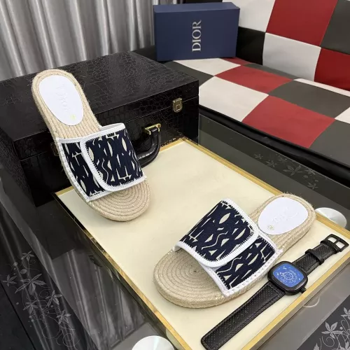 Christian Dior Slippers For Men #1330850 $60.00 USD, Wholesale Replica Christian Dior Slippers