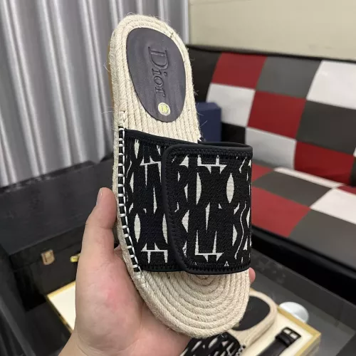 Replica Christian Dior Slippers For Men #1330852 $60.00 USD for Wholesale