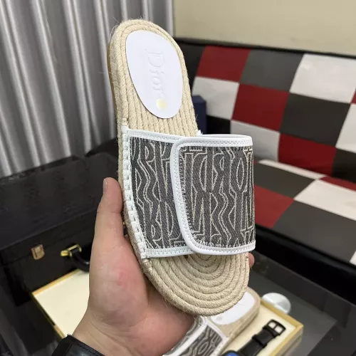 Replica Christian Dior Slippers For Men #1330853 $60.00 USD for Wholesale