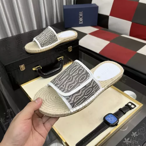 Replica Christian Dior Slippers For Men #1330853 $60.00 USD for Wholesale
