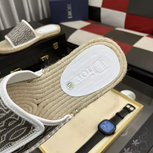 Replica Christian Dior Slippers For Men #1330853 $60.00 USD for Wholesale