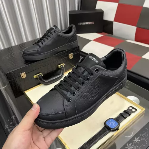 Armani Casual Shoes For Men #1330907 $76.00 USD, Wholesale Replica Armani Casual Shoes