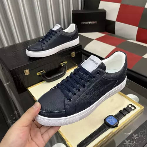 Armani Casual Shoes For Men #1330908 $76.00 USD, Wholesale Replica Armani Casual Shoes