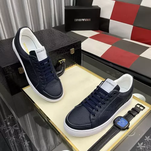 Replica Armani Casual Shoes For Men #1330908 $76.00 USD for Wholesale
