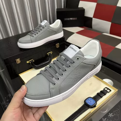 Armani Casual Shoes For Men #1330909 $76.00 USD, Wholesale Replica Armani Casual Shoes