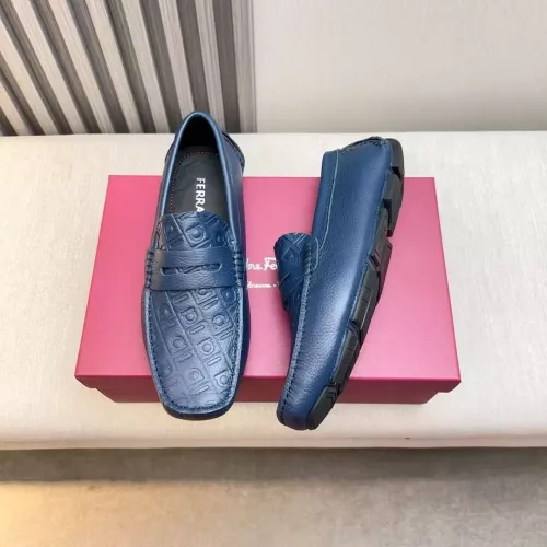 Salvatore Ferragamo Leather Shoes For Men #1330936 $100.00 USD, Wholesale Replica Salvatore Ferragamo Leather Shoes