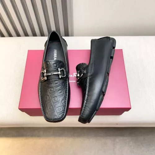 Salvatore Ferragamo Leather Shoes For Men #1330942 $100.00 USD, Wholesale Replica Salvatore Ferragamo Leather Shoes