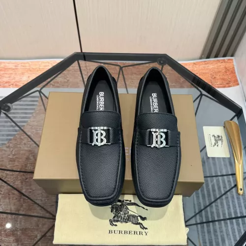 Burberry Leather Shoes For Men #1330944 $100.00 USD, Wholesale Replica Burberry Leather Shoes
