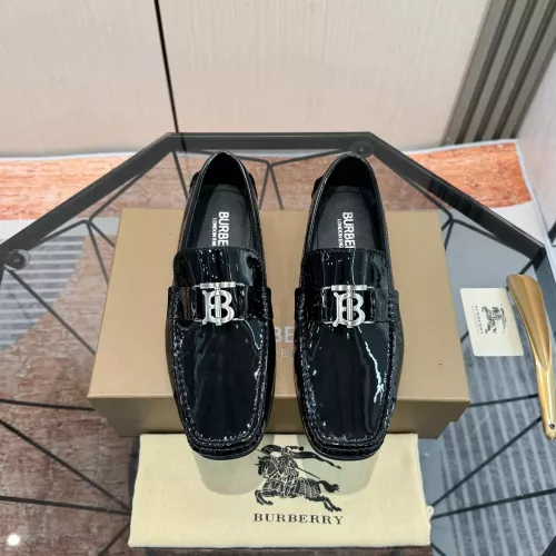 Burberry Leather Shoes For Men #1330947 $100.00 USD, Wholesale Replica Burberry Leather Shoes