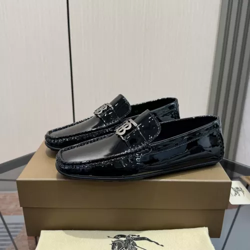 Replica Burberry Leather Shoes For Men #1330947 $100.00 USD for Wholesale