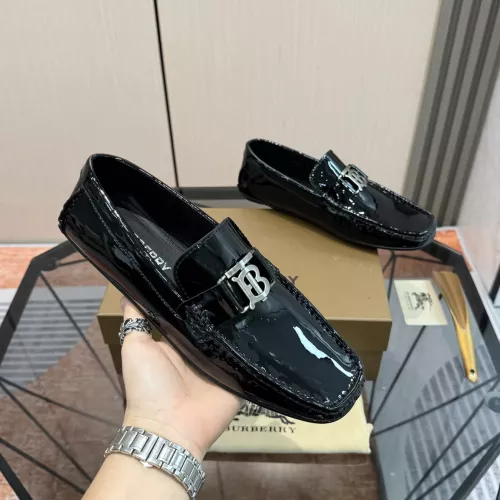 Replica Burberry Leather Shoes For Men #1330947 $100.00 USD for Wholesale