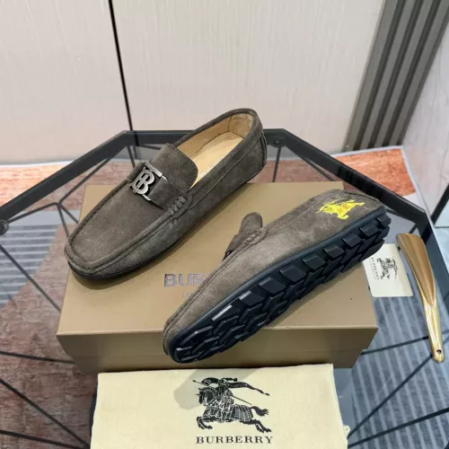Burberry Leather Shoes For Men #1330949 $100.00 USD, Wholesale Replica Burberry Leather Shoes