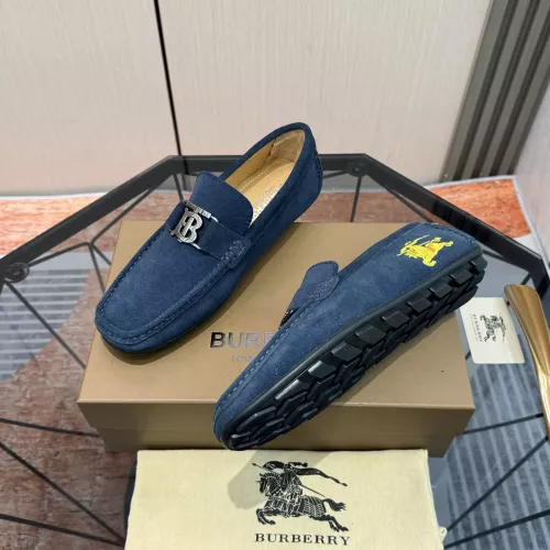 Burberry Leather Shoes For Men #1330950 $100.00 USD, Wholesale Replica Burberry Leather Shoes