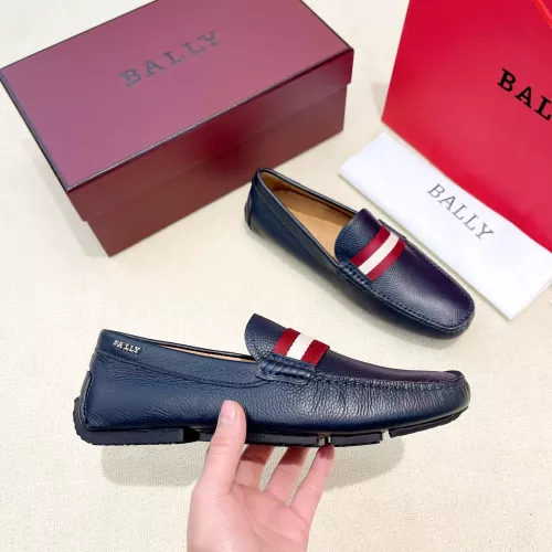 Replica Bally Leather Shoes For Men #1330953 $105.00 USD for Wholesale