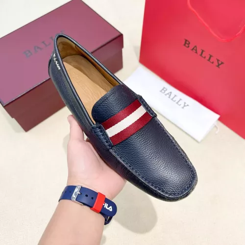 Replica Bally Leather Shoes For Men #1330953 $105.00 USD for Wholesale