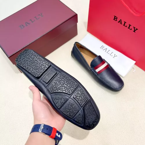 Replica Bally Leather Shoes For Men #1330953 $105.00 USD for Wholesale