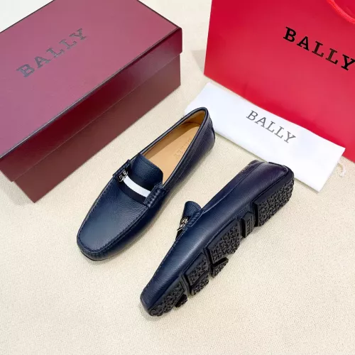 Replica Bally Leather Shoes For Men #1330958 $105.00 USD for Wholesale