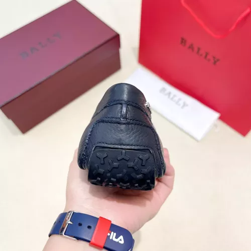 Replica Bally Leather Shoes For Men #1330958 $105.00 USD for Wholesale