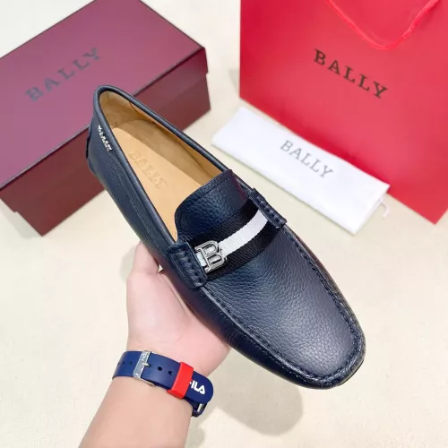 Replica Bally Leather Shoes For Men #1330958 $105.00 USD for Wholesale