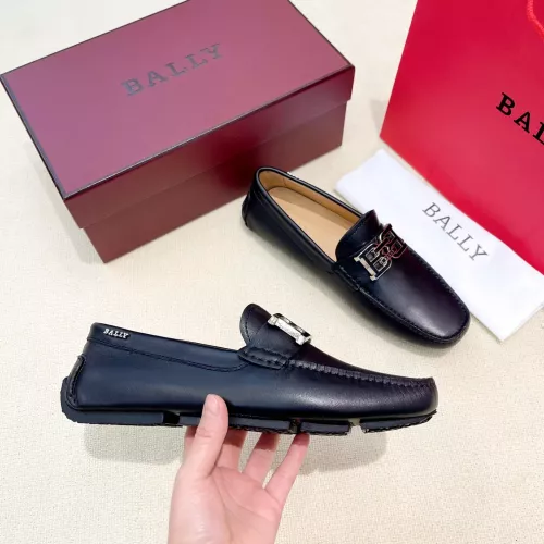 Replica Bally Leather Shoes For Men #1330960 $105.00 USD for Wholesale