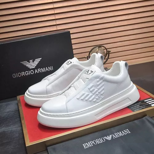 Armani Casual Shoes For Men #1331002 $92.00 USD, Wholesale Replica Armani Casual Shoes