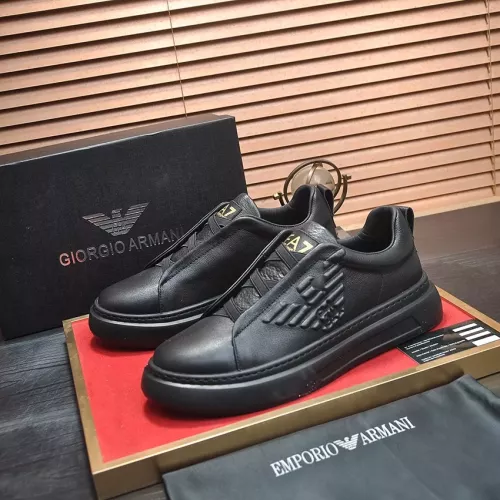 Armani Casual Shoes For Men #1331004 $92.00 USD, Wholesale Replica Armani Casual Shoes