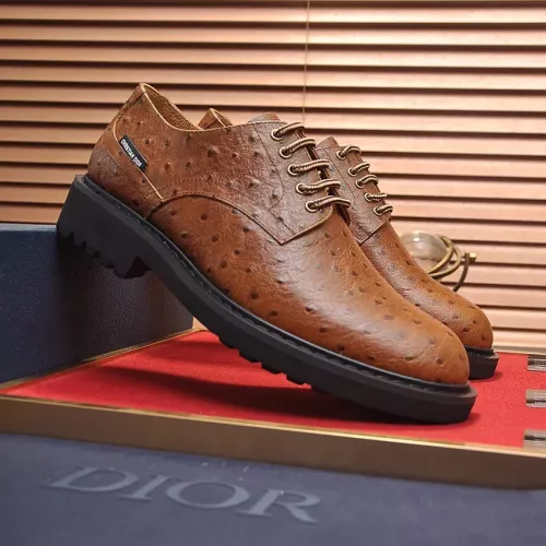 Replica Christian Dior Leather Shoes For Men #1331047 $102.00 USD for Wholesale