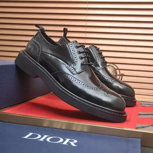Replica Christian Dior Leather Shoes For Men #1331050 $140.00 USD for Wholesale