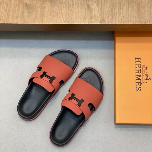 Replica Hermes Slippers For Men #1331092 $82.00 USD for Wholesale