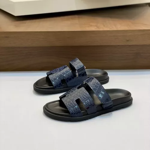 Replica Hermes Slippers For Men #1331129 $82.00 USD for Wholesale