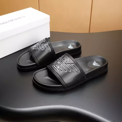 Armani Slippers For Men #1331158 $68.00 USD, Wholesale Replica Armani Slippers