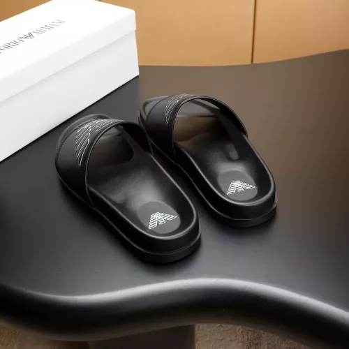 Replica Armani Slippers For Men #1331158 $68.00 USD for Wholesale