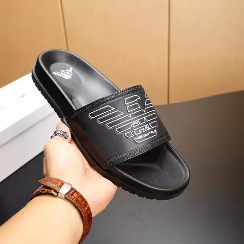 Replica Armani Slippers For Men #1331158 $68.00 USD for Wholesale