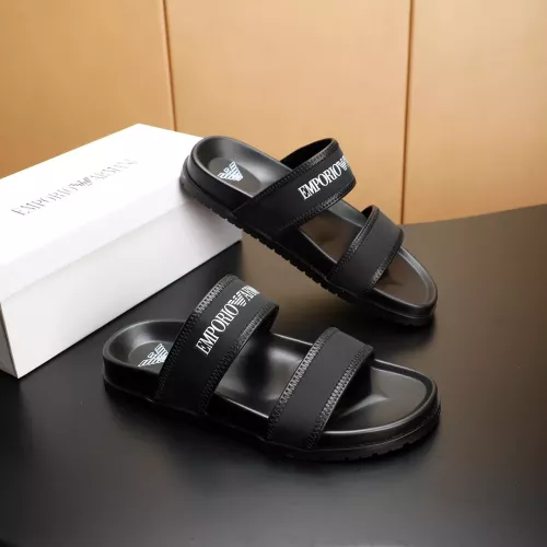 Replica Armani Slippers For Men #1331159 $68.00 USD for Wholesale