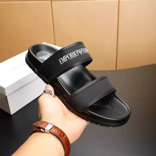 Replica Armani Slippers For Men #1331159 $68.00 USD for Wholesale