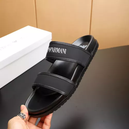 Replica Armani Slippers For Men #1331159 $68.00 USD for Wholesale