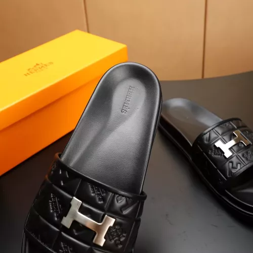 Replica Hermes Slippers For Men #1331171 $68.00 USD for Wholesale
