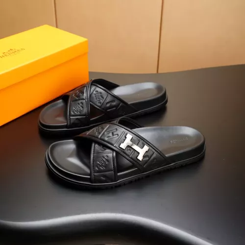 Hermes Slippers For Men #1331172 $68.00 USD, Wholesale Replica Hermes Slippers